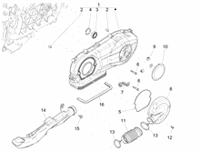Kurbelwelledeckel - Kühlung kurbelgehäuse