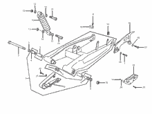 Hintere Radaufhängung - Stoßdämpfer