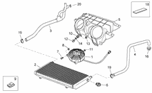 Öl- und Kraftstofftank