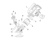 Drosselkörper - Einspritzdüse – Ansaugstutzen