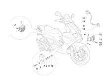 Spannungsreglerern - Elektronisches Steuergerern - Zündspule