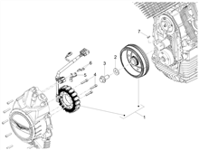 Schwungmagnetstarter / Zündung