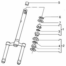 Stoßdämpfer hinten