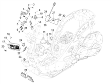 Spannungsreglerern - Elektronisches Steuergerern - Zündspule