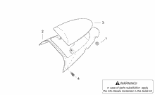 Rear headlight - Top box