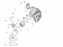 Drosselkörper - Einspritzdüse – Ansaugstutzen