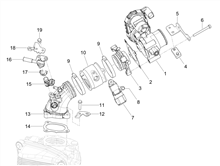 Drosselkörper - Einspritzdüse – Ansaugstutzen