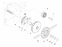 Antriebsriemenscheibe