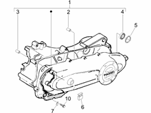 Kurbelwelledeckel - Kühlung kurbelgehäuse