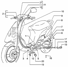 Lagerungen steuerrohr-diebstahlssicherung