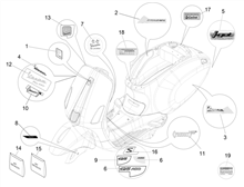 Plaketten - Verzierungen