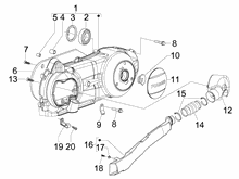 Kurbelwelledeckel - Kühlung kurbelgehäuse