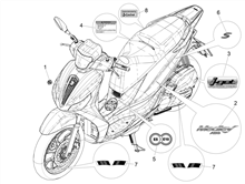 Plaketten - Verzierungen