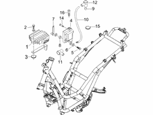 Spannungsreglerern - Elektronisches Steuergerern - Zündspule