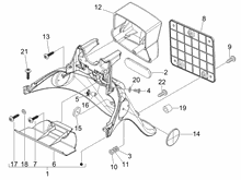 Hinterabdeckung - Kotflügellappen