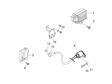 Spannungsreglerern - Elektronisches Steuergerern - Zündspule