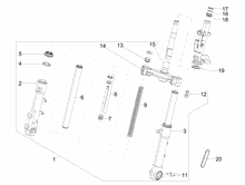 Gabel/Lenkerleitung - Steuersatz