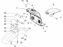 Radgehäuse - Radkotflügel