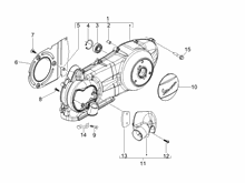 Kurbelwelledeckel - Kühlung kurbelgehäuse