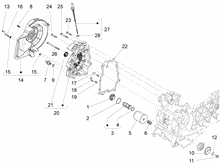 Schwungraddeckel - Ölfilter