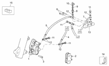 Hinterrad Scheibenbremse