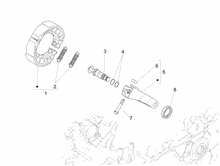 Hinterbremse - Bremsbackensatzen