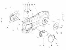 Kurbelwelledeckel - Kühlung kurbelgehäuse