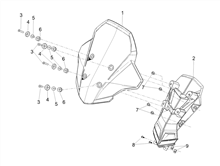 Windschild / Windschutzscheibe