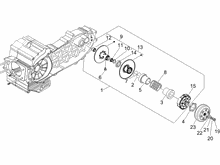 Getriebene riemenscheeiben