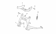 Fussrasten - Ständer