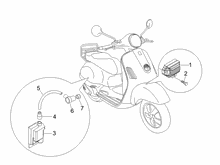 Spannungsreglerern - Elektronisches Steuergerern - Zündspule