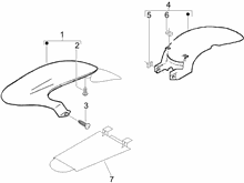 Radgehäuse - Radkotflügel