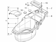 Schutzhelmgehäuse - Untersitz