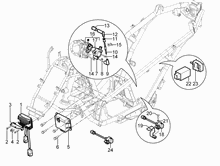 Spannungsreglerern - Elektronisches Steuergerern - Zündspule