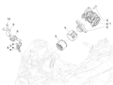 Drosselkörper - Einspritzdüse – Ansaugstutzen
