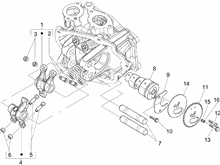 Schwinghebelhalterung
