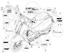 Plaketten - Verzierungen