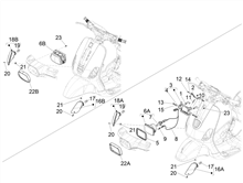 Vorderleuchten - Blinkleuchten