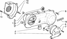 Einheit Zylinder-Kolben-Kolbenbolzen