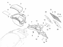 Hinterabdeckung - Kotflügellappen