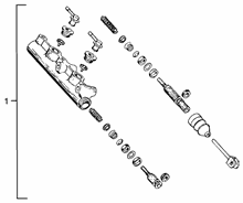 Gasseil-Kupplungsseil