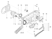 Kurbelwelledeckel - Kühlung kurbelgehäuse