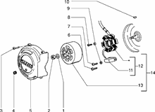 Stoßabfangendes vorgelegerad