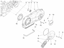 Kurbelwelledeckel - Kühlung kurbelgehäuse