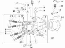 Einhait Kopf - Ventil