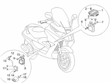 Spannungsreglerern - Elektronisches Steuergerern - Zündspule