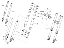 Vorderradgabel Ming Xing
