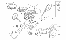 Rear headlight - Top box