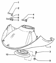 Schließvorrichtung kotflügel