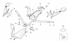 Lenkstange - Instrumenteneinheit